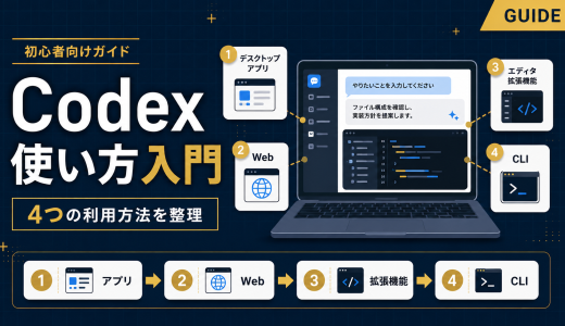 Codex使い方入門【2026年版】CLIとアプリの違いとブログ活用